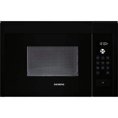 Siemens HF15M664B Compact Microwave Oven, Black Siemens HF15M664B Compact Microwave Oven, Black
